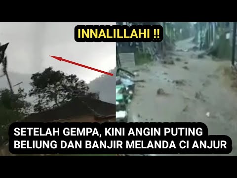 CIANJUR MENCEKAM, SETELAH GEMPA KINI PUTING BELIUNG !! Berita gempa terkini ~ korban gempa ci anjur