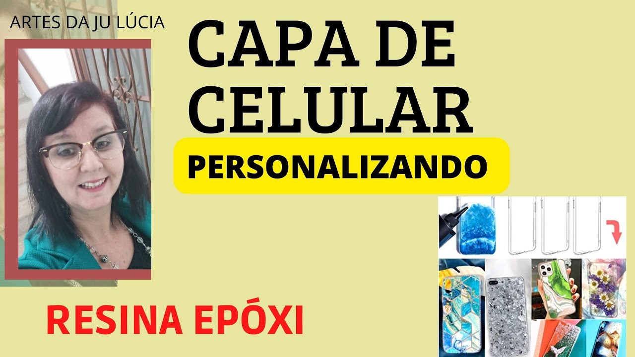 CAPA DE CELULAR DE RESINA EPÓXI - SERÁ QUE DÁ CERTO? ONDE FOI QUE EU ERREI? parte 1