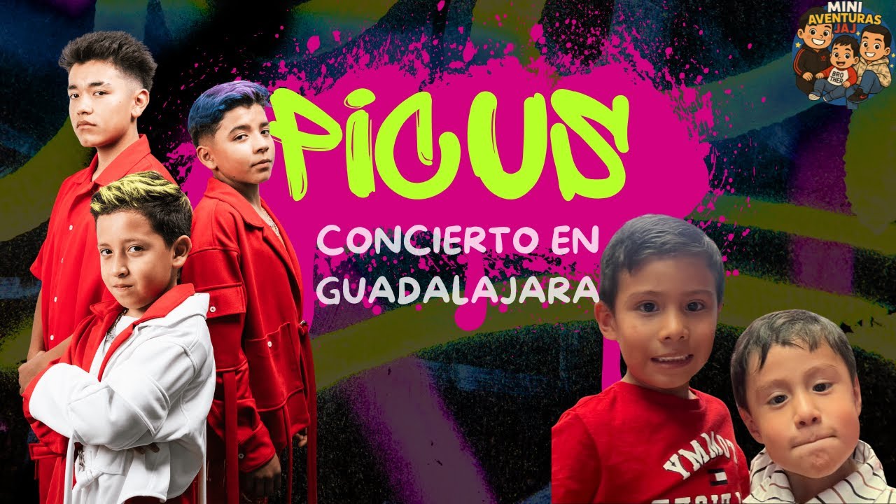 ¡Fuimos al Concierto de PICUS en Guadalajara! 🎶 | Mini Aventuras JAJ Canta y Se Divierte 🎉