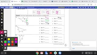 Trig Ratios Notes