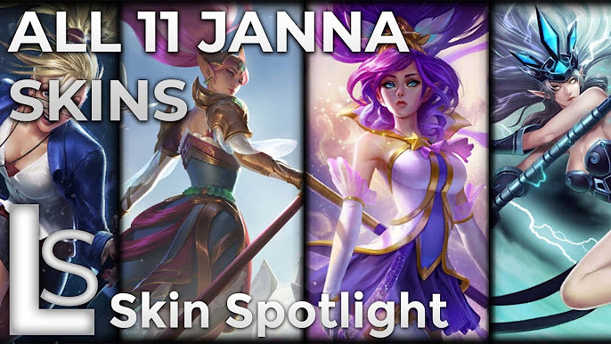 Tempest Janna Skin - League of Legends Wallpapers