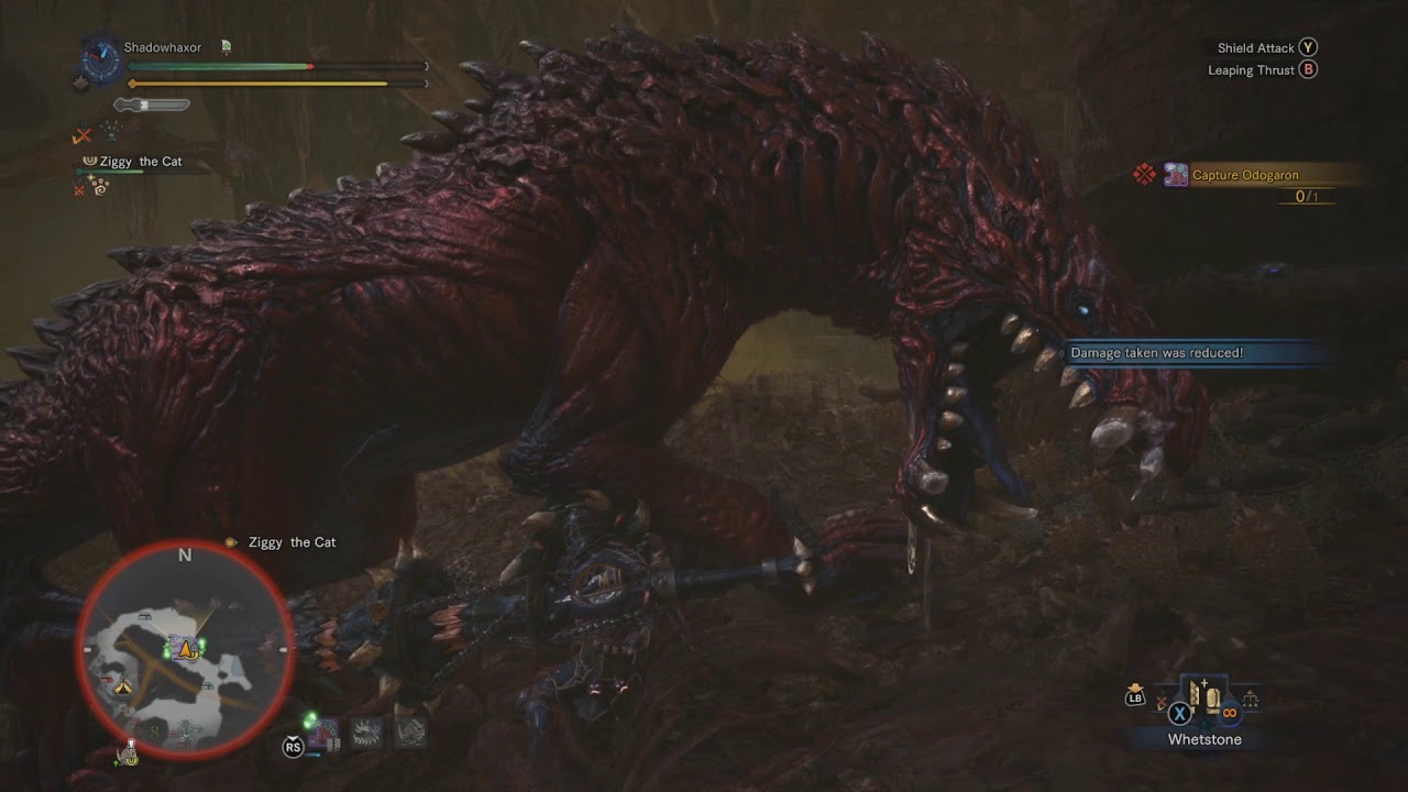 Monster Hunter World PC - Tempered Odogaron Hunting - Fiendish Tower Lance