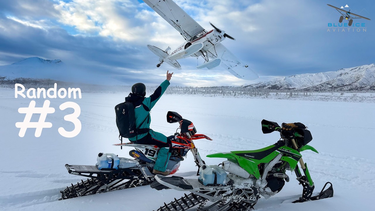 Dealing with Frosty Wings, Random Tips of the Trade, Friends on Timbersleds, and Glacier Hut Check.