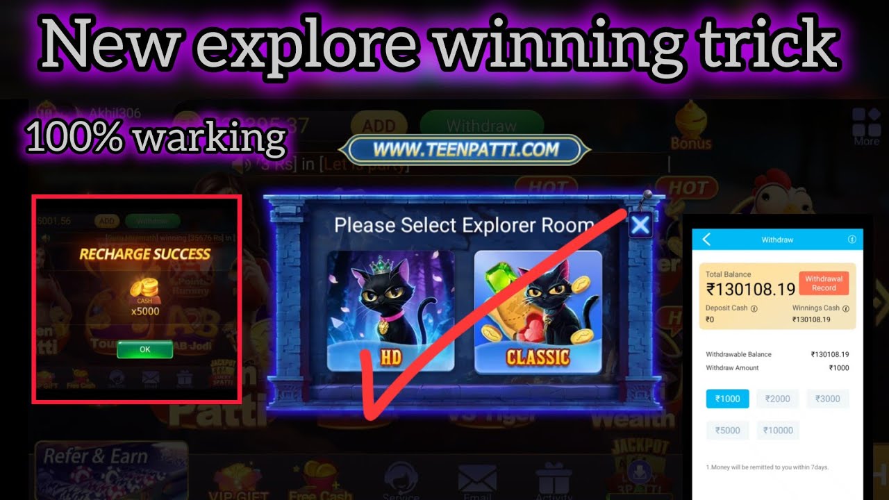 New teen Patti master game l Teen Patti Master Explorer Slots HDGame Play💥 Super Win 12500