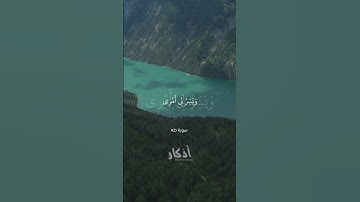 اللهم آمين.. 🌸🍃~.. سورة طه.. القارئ احمد خضر.. #قران_كريم #دعاء #رمضان
