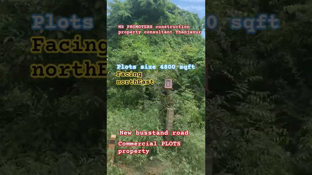 commercial PLOTS property NEW BUS STAND NEAR 800 METERS DISTANCE. MS PROMOTERS 7639828866