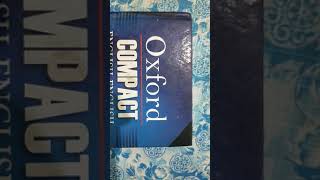 Oxford compact dictionary... 🔥🔥🔥