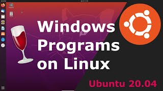How to Run Windows Programs on Linux | Wine Install Tutorial using Ubuntu 20.04 LTS screenshot 5