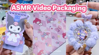 ASMR packaging Vicky C’s second order 