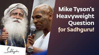 Mike Tyson Hits Sadhguru With a Heavyweight Question! #RidewithSadhguru #MikeTyson