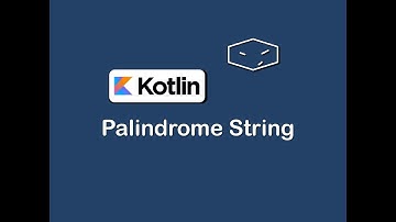 palindrome string in kotlin
