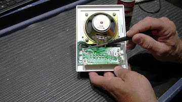 How To Clean the Controls on a NuTone N485 Apartment Intercom Speaker