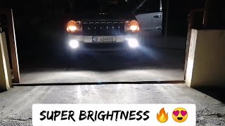 Auxito H10 LED Fog Light / Installation & Review On Jeep WK😍🔥