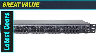 Samson SM10: The Essential Rackmount Mixer for Studio & Live Sound Audio Mixer Rack Mount