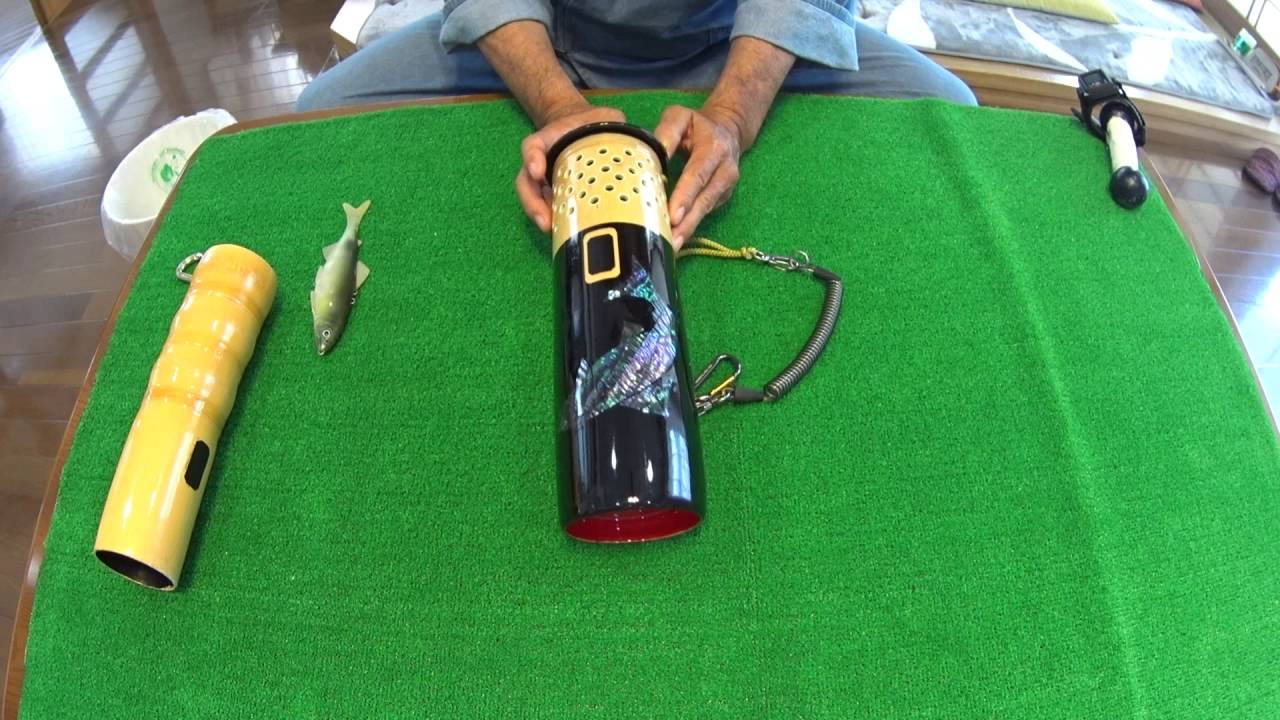 鮎釣りの道具 自作の竹筒 Youtube 鮎釣りの道具 自作の竹筒 Youtube