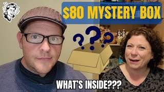 $80 Mystery Box Unboxing | What's Inside | Hunting Vintage & Antiques to Collect & Resell