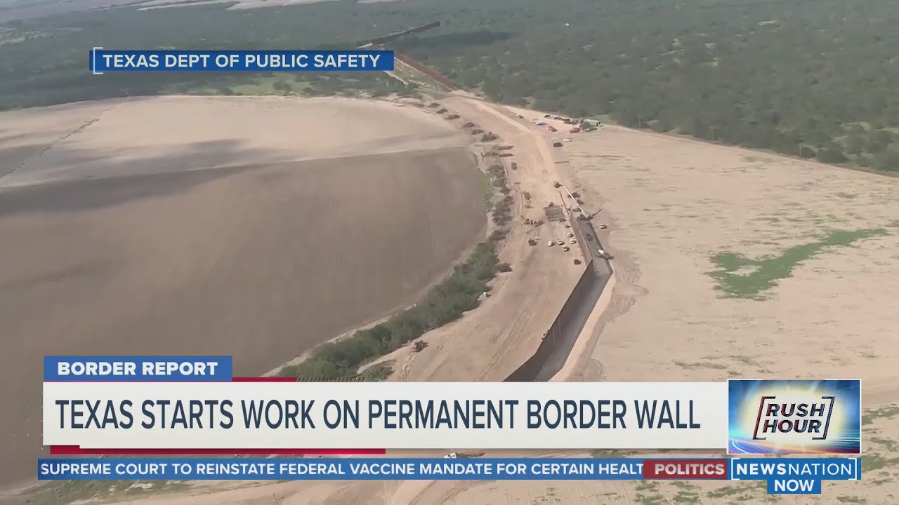 Texas starts building its own border wall | Rush Hour - YouTube