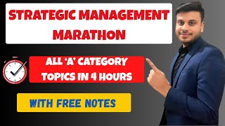 CA INTER - SM MARATHON I All 5 Chapters Important Topics Covered with Free Notes.