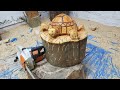 Черепаха из кедровой чурки своими руками, пилим черепаху, wood turtle, carving wood