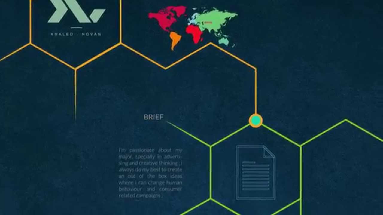 [My multimedia project/CV/ [Infographic motion]