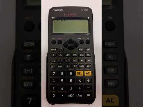 Standardavvikelse Casio fx-82EX