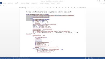 Botón Insertar Visual Basic 2010