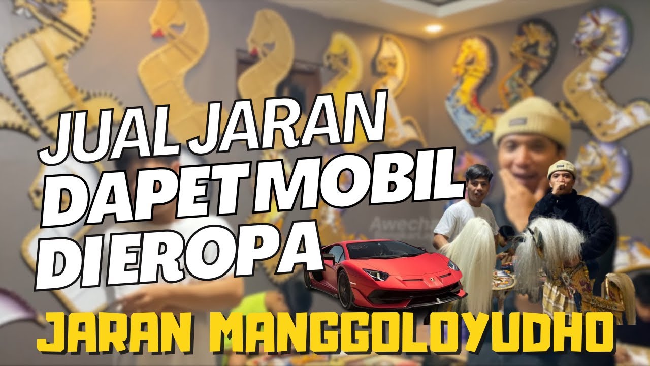 BIKIN JARAN KEPANG HASILKAN MOBIL SAMPAI KE EROPA