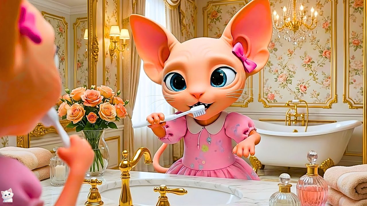 Lily’s Morning Routine | Cute Kitty Gets Ready Step By Step All By Herself 🐱✨