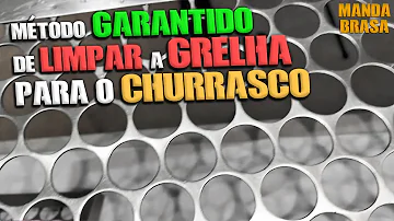 O que fazer para a grelha da churrasqueira não enferrujar?