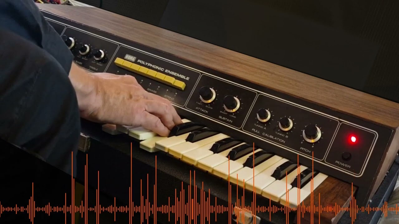 KORG PE-2000 ビンテージ 70s Korg Polyphonic Ensemble PE-2000 - YouTube