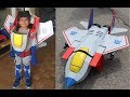 Starscream Costume DIY Tutorial 3 of 4.......... Best Transformers Costume