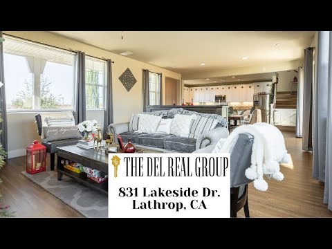 831 Lakeside Dr., Lathrop, CA home video tour
