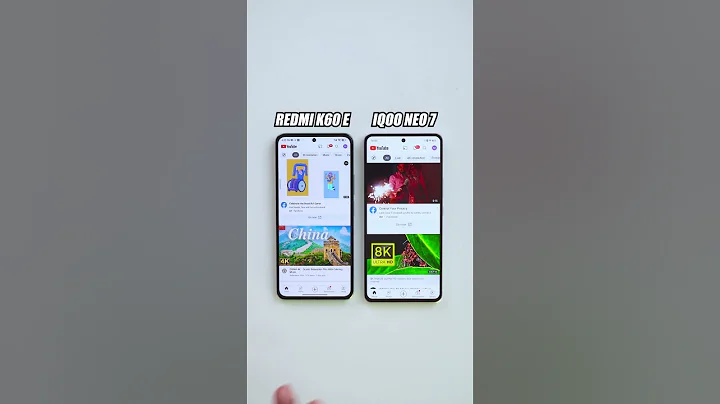 Konsa Phone Fast Hai - iQOO Neo 7 vs Redmi K60E Who Will Win? - 天天要闻