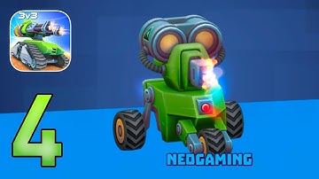 Tanks A Lot 3v3 Brawls: Gameplay Walkthrough Part 4 - Battle Royale! (iOS, Android)