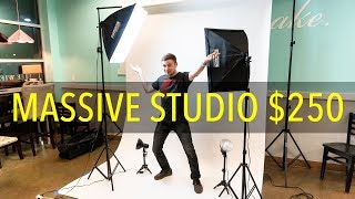 Savage Paper Backdrop + Studio Lights for A Billboard Photoshoot - $250 by Eric Hanson 22,072 views 6 years ago 8 minutes, 1 second
