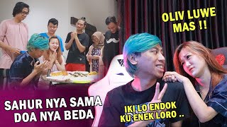 24 JAM NGOMONG BOSO JOWO SAMBIL PUASA ! OLIV DI AJARIN PATRICK ...