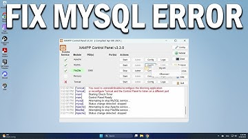 How To Fix Error MySQL Shutdown Unexpectedly in XAMPP - Easy Fix