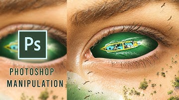 Eye Manipulation Photoshop Tutorial