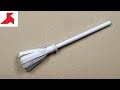 DIY 🧹 - How to make a BROOM from A4 paper