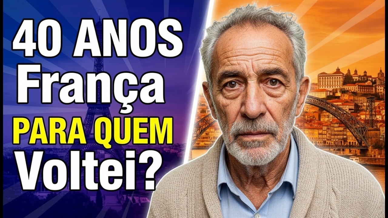 40 ANOS em França... Para QUEM Voltei Os Filhos Ficaram Lá