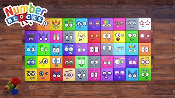Numberblocks Mathlink 🚀 1-50 Cube Puzzle | Learn to Count with Toys