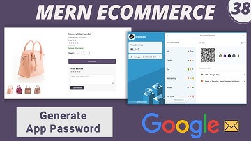 MERN Stack E-Commerce Project #38: Generate App Password for Sending Emails