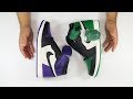 The Air Jordan 1 Court Purple & Pine Green | Which Did You Choose??