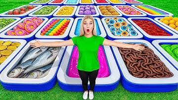 Don’t Fall Into The Wrong Pool Challenge | Crazy Challenge by Multi DO