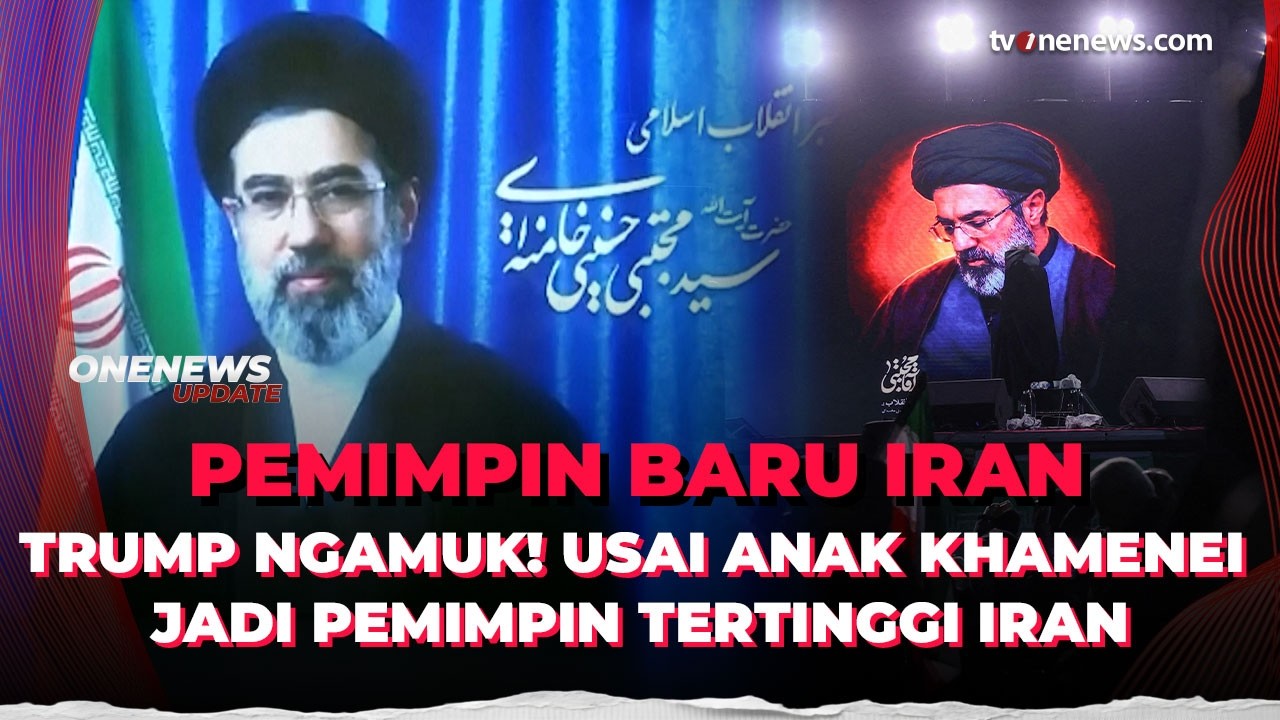 Trump Tak Senang usai Anak Ali Khamenei jadi Pemimpin Tertinggi Iran | OneNews Update