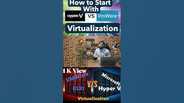 Hyper v vs VMware For Beginners #2025 #vmware #workstation #hyper #vm  #microsoft #ignite #concept