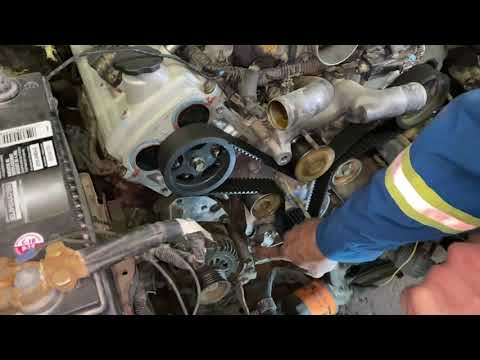 Isuzu rodeo tear down part 3.  Timing belt, tensioner, timing set