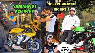 Yeh superbike delivery ne to rula dia😭||Last moments with @PRORIDER1000AgastayChauhan 💔|RIP🙏
