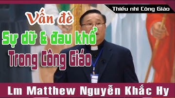 Vấn đề Sự dữ và Đau khổ  [Giải đáp linh mục Nguyễn Khắc Hy]