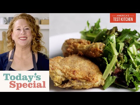 Mess-Free Cast Iron Oven-Fried Chicken and How to Break Down a Chicken | Today